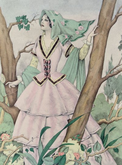 ギュスターヴ・フローベール（1821-80）作「マダム・ボヴァリー」の挿絵、ジベール・ジューンより出版 作： Umberto (after) Brunelleschi