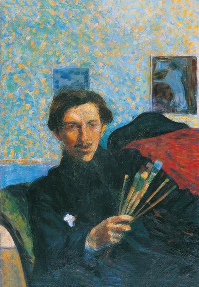 自画像 作： Umberto Boccioni