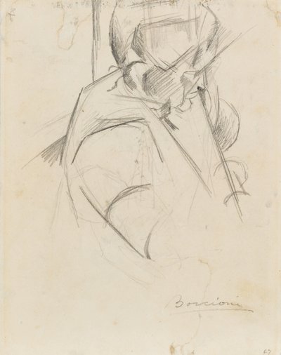 母の胸像 作： Umberto Boccioni