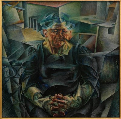 横型建設 作： Umberto Boccioni