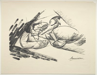 動き 作： Umberto Boccioni
