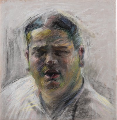アルマンド・マッツァの肖像 1884-1964年 1909-1910年 作： Umberto Boccioni