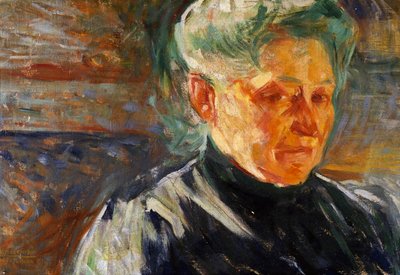 母の肖像 作： Umberto Boccioni