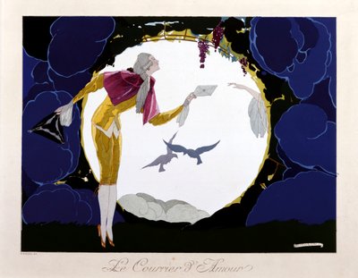 ラブ・メール 1924年頃（ステンシル） 作： Umberto Brunelleschi