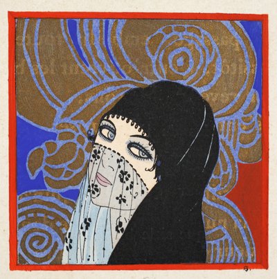 Lil-Aaroussa (ステンシルプリント) 作： Umberto Brunelleschi