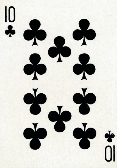 Goodall＆Son Ltd.トランプのデッキからのクラブの10、c1940 作： Unbekannt