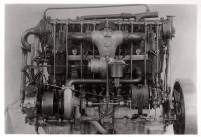 ツェッペリンLZ 6の115 PSダイムラー飛行船エンジン、c1909-1910 1933 作： Unbekannt