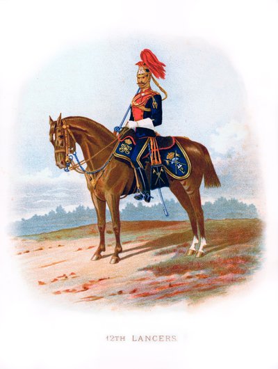 12th Lancers、1889 作： Unbekannt