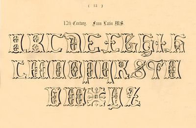 13世紀。ラテン語ミシシッピ州、1862年から 作： Unbekannt