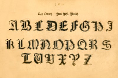 14世紀。 MSから。ミュンヘン、1862 作： Unbekannt