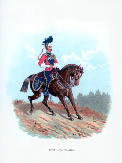 16th Lancers、1890 作： Unbekannt