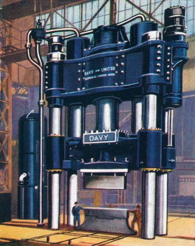 6000トン鍛造プレス、1938 作： Unbekannt