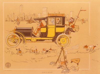 アメリカのシカゴにあるベルリエットの車 作： Unbekannt