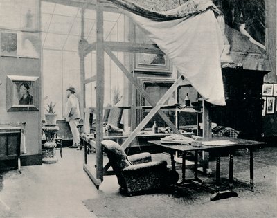 A.ベスナードのスタジオc1897 作： Unbekannt