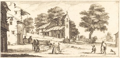 1635年以降の教会。 作： Unbekannt