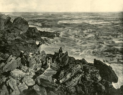ウォーナンブールの海岸シーン、1901年。 作： Unbekannt