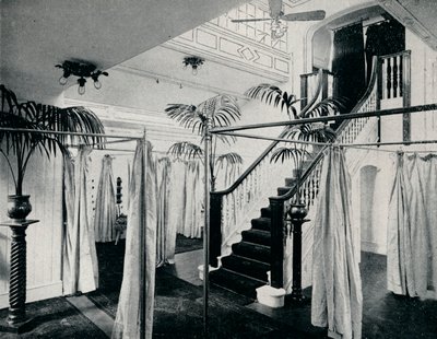 レディースエクササイズホールのコーナー、c1898 作： Unbekannt