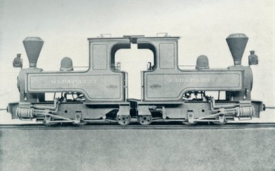 ダブル機関車、1922年。 作： Unbekannt