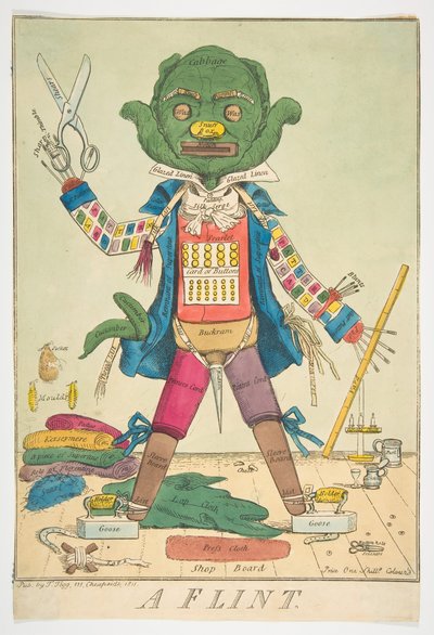 フリント、1811年。 作： Unbekannt