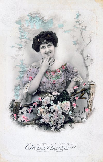 グッドキス、フランスのポストカード、c1900 作： Unbekannt