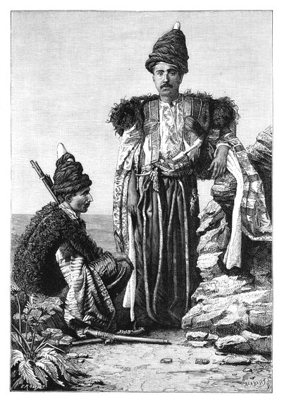 クルドの紳士、1895 作： Unbekannt