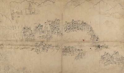 猪を狩るマハラナとその従者たち 18世紀初頭 作： Unbekannt