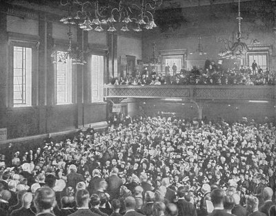 5月の会議、エクセターホール、ロンドン、c1903 1903 作： Unbekannt