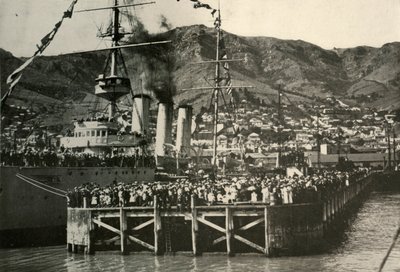 ニムロッドから撮った写真...リテルトン、1908年、1909年。 作： Unbekannt