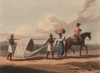 プランターと彼の妻の旅、1816年。 作： Unbekannt