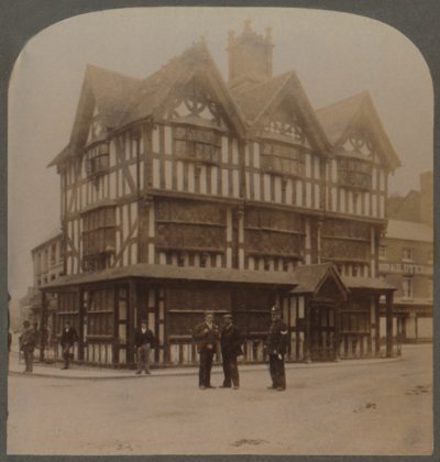 ジェームズ1世の時代の遺物、1603〜25年、イギリスのヘレフォードにあるオールドハウス、c1910。 作： Unbekannt