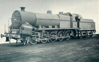 ミッドランドの目を見張る機関車、1922年。 作： Unbekannt