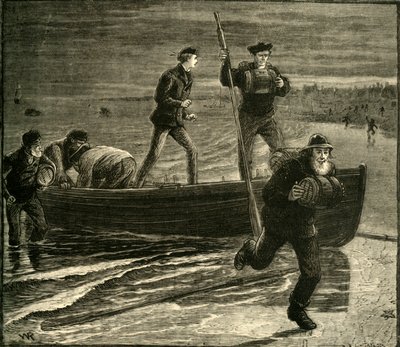 密輸遠征、1881年。 作： Unbekannt