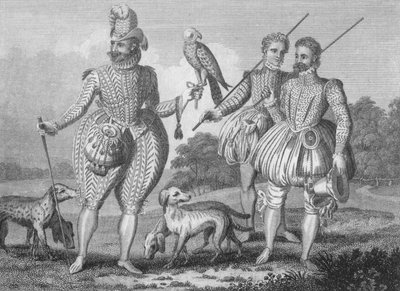 16世紀のスポーツマン、c1798。 作： Unbekannt