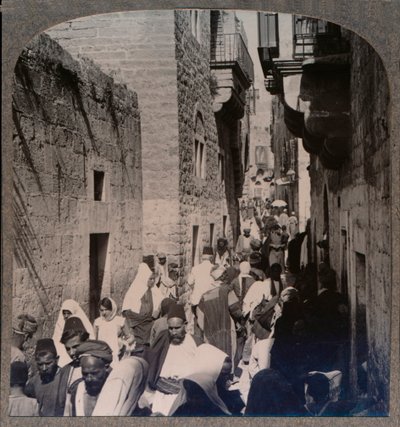 ベツレヘムの街路、c1900 作： Unbekannt