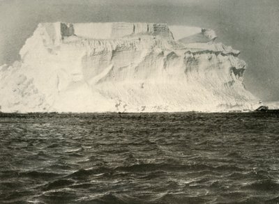 典型的な南極の形態の表形式のベルク、c1908、1909 作： Unbekannt