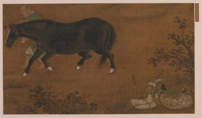 タルタル、彼の馬、および装備、明王朝、1368-1644。 作： Unbekannt