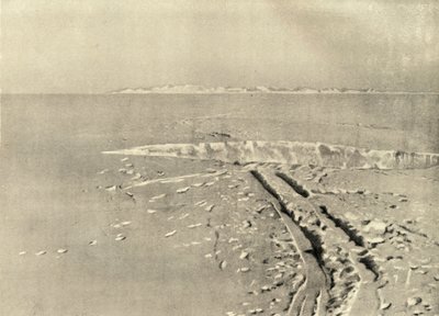 水平面上の典型的なクレバス、c1908、1909。 作： Unbekannt