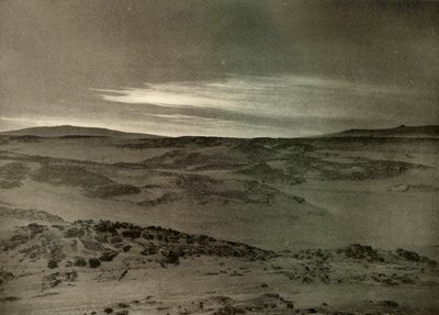 ノースビュー、瀕死の太陽に向けて、3月、c1908、1909。 作： Unbekannt