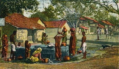 ボンベイ大統領の村、1906 作： Unbekannt