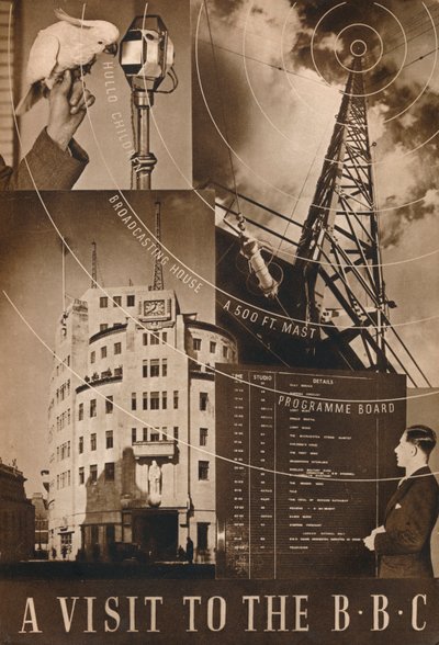 1937年のBBC訪問 作： Unbekannt