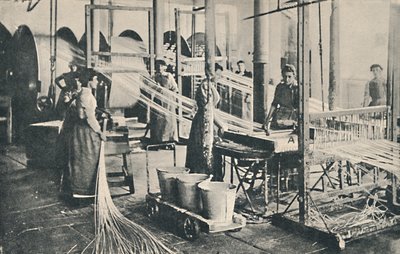 ワックステーパー製造プラント、1917年 作： Unbekannt