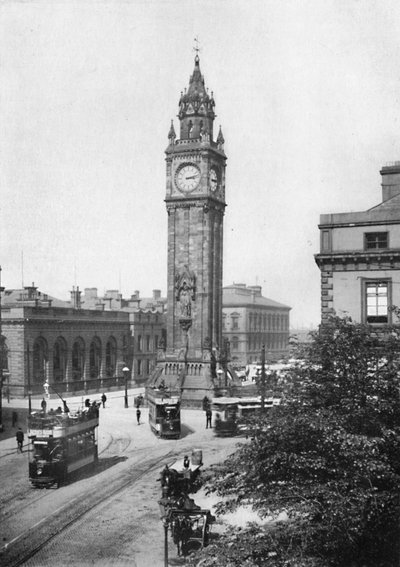 有名なベルファストのランドマーク、1910 作： Unbekannt