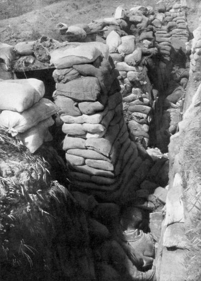 1915年6月1日、1926年6月1日、フランスのアルトワ、スシェ、捕獲されたドイツの塹壕とバンカーシステム 作： Unbekannt