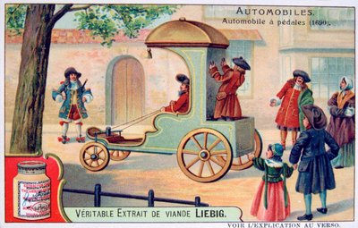 ペダル付きの車、1690、c1900 作： Unbekannt