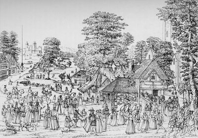 1590年、1904年、サザーク、ホースリーダウンでの祝祭 作： Unbekannt