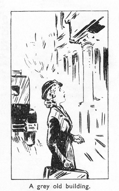 灰色の古い建物、1940 作： Unbekannt
