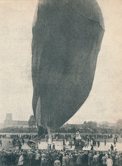 ピカール教授の登頂には大きな風船が必要だった、c1936 c1937 作： Unbekannt