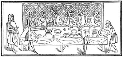 夕食の王、1910 作： Unbekannt