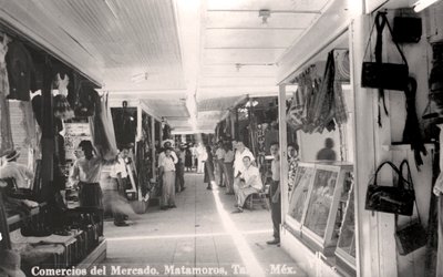 メキシコ、マタモロスの市場、c1900年代 作： Unbekannt