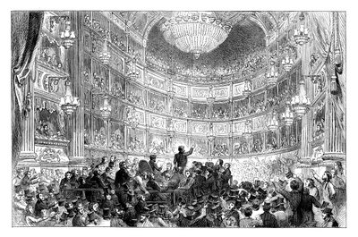 反コーン法律連盟の会合、ロンドン、ドゥルーリーレーンシアター、1838年c1895 作： Unbekannt